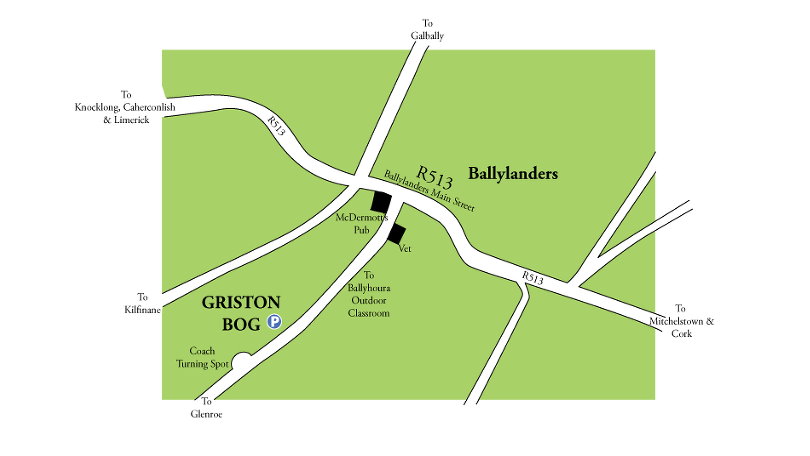 Griston Bog Map