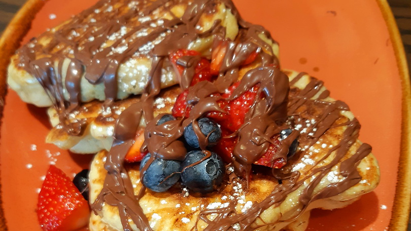 Nutella Pancakes at The Buttery Limerick