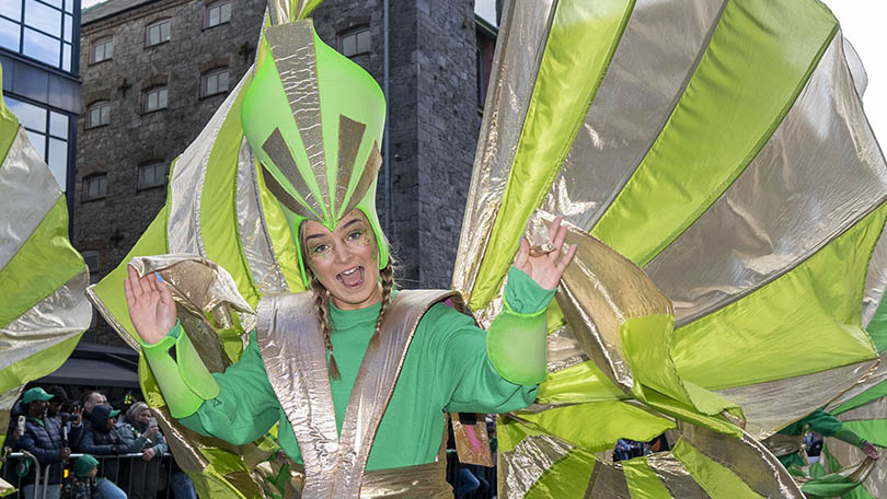 Pictured at the 2024 Limerick St. Patrick's Day Parade. Photo: Don Moloney
